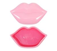 Toyvian Mascarilla Labial Hidratante Gel 20 Unidades Color Rosa Caja Antiarrugas y Nutritiva para Labios Secos Cuidado Nocturno y Protección Natural para Viaje y Uso Diario