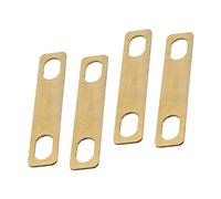 Toyvian Mástil Para Guitarra 4 Piezas Accesorios De Latón Para Guitarra Conexión De Sonido Diseño Cómodo Para Mástiles De Guitarra Atornillados