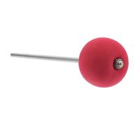 Toyvian Maza de Pedal para Bombo Cabeza de Espuma Roja, Accesorio de Repuesto Adaptable para Batería, Diseñada para Músicos en Festivales y Conciertos de Percusión