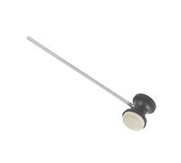 Toyvian Maza de Pedal para Bombo Cabeza de Fieltro y Mango de Acero Inoxidable, Accesorios para Batería, Sonido Tradicional y Repuesto para Tambores
