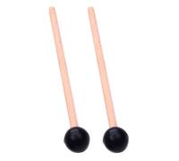 Toyvian Mazos de Lengua para Marimba 2 Unidades Cabeza de Goma, Palillos de Percusión Profesionales para Instrumentos Musicales, Accesorios para Práctica y Presentación