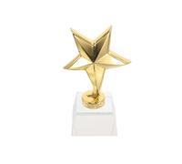 Toyvian Medalla Trofeo Estrella Trofeos Estrella De Cristal Mini De Reconocimiento Premios Premios para De Lectura para para Juegos