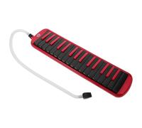 Toyvian Melódica Portátil de 32 Teclas para Principiantes con Boquilla y Estuche Eva, Instrumento Melódico Educativo Adecuado para Adultos y Que Aprenden Música