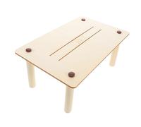 Toyvian Mesa De Combate De Madera para Animales Pequeños Plataforma con Escalera para Hámsters Ardillas y Chinchillas Divertido para Niño Niña y Adultos