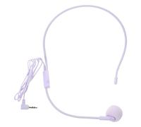 Toyvian Micrófono con Cable, Diadema, micrófono de Condensador para Colgar sobre la Oreja, para grabación de Instrumentos y presentaciones en el Escenario.