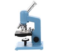 Toyvian Microscopio De Casa De Microscopios Kit De Vástago De Microscopio Microscopio En Miniatura Muñeca Microscopio Sky-Blue El Plastico