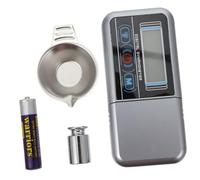 Toyvian Mini Báscula Electrónica Digital 20g Medidor De Fuerza Para Tocadiscos Calibrador De Aguja Duradero