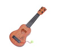 Toyvian Mini Ukelele De Juguete Instrumento Musical Pequeño De Ukelele Para Imitación Con Cuatro Cuerdas Para Tocar Para Educativos Casa Parque