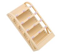 Toyvian Miniatura Estantería Supermercado Multiusos Estructura Multilayer para Organización Educativo para y Almacenamiento Casa de Muñecas