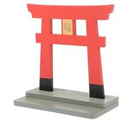Toyvian Miniature Shinto Shrine Santuario Sintoísta Kamidana Japonés Kamidana Sintoísta Santuario Japonés Decoración Puerta Torii Japonesa Pequeño Torii Rojo Japanese Kamidana Shinto