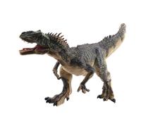 Toyvian Modelo de Dinosaurio Allosaurus Sólido de Plástico Verde Figura Decorativa Realista para Juguete Educativo Resistente y Estable para Escritorio