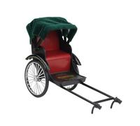 Toyvian Modelo De Rickshaw Vintage De Decoración De Escritorio Adorno De Oficina para Colección Estilo Retro