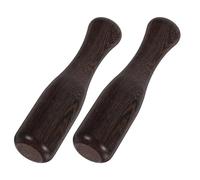 Toyvian Mortero de Madera para Fermentación 2 Piezas, Machacador Ergonómico para Alimentos, Herramienta Tradicional para Encurtidos y Cocina Casera, Prensa de Ajo Natural para Uso