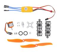 Toyvian Motor sin Escobillas RC A2212 2200kv con Controlador de Velocidad Eléctrico 30a Esc, Diseño Ligero y Fácil Mantenimiento para Helicópteros y Aviones RC en Entretenimiento al Aire