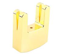 Toyvian mudo dorado sordo de latón sordina para violonchelo instrumentos musicales mudo para practicar violonchelo silencio de metal Silenciar Accesorios silenciador Componente