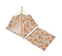 Toyvian Nido Colgante para Loros Cama para Dormir para Mascotas Hamaca De Lona Tamaño m Sin Color Específico Uso Interior y Exterior para Periquitos y Aves Pequeñas