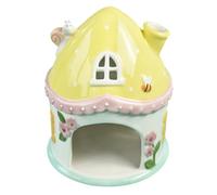 Toyvian Nido de Castillo de Cerámica para Hámster Refugio para Hámster Casa de Cerámica para Ratas para Mascotas Pequeñas