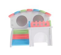 Toyvian Nido De Hámster Casa para Hámster Escondite para Hámsteres Hábitat De Ejercicio para Mascotas Pequeñas Artículos para Hámsteres Juguetes para Conejillos De Indias Conejera