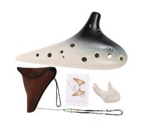 Toyvian Ocarina Alta de Instrumento Musical de Cerámica para Principiantes y Practicar Casa o Escuela