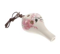 Toyvian ocarina de 6 agujeros ocarinas para niños principiantes instrumento de ocarina instrumentos musicales ocarina creativa para principiantes ocarina principiante Medio agujero ocarina