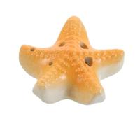 Toyvian Ocarina De Estrella De Mar De Cerámica Flauta Ocarina De Seis Instrumento Musical De Viento Para Principiantes y Educación Musical Casa o Escuela