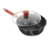 Toyvian Olla para Leche Pequeña Antiadherente con Tapa, Aleación de Aluminio, Apta para Estufa, Olla de Cocina Multifuncional para Calentar Mantequilla y Leche, Utensilio Compacto