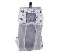 Toyvian Organizador Colgante para Pañales de Cuna Gran Capacidad Bolsa de Almacenamiento Multifuncional para Pañales Toallitas y Biberones Tela Resistente Gris Claro para Habitación de