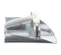 Toyvian Pala de Alimentación de Acero Inoxidable Mediana, Pala para Alimento de Ganado para Granjas, Cuchara Agrícola Multiusos para Pienso de Aves y Animales, Herramienta Resistente