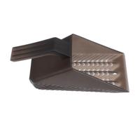 Toyvian Pala para Acuario Cedazo de Grava de PP Negro, Mango Ergonómico para Limpieza Fácil y Mantenimiento Diario de Peceras y Sustrato de Arena