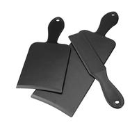 Toyvian Paleta de Tinte Cabello de Estilista 3 Piezas Abs Negro Ligera y Cómoda para Highlights y Pintura de Pelo en Salón Profesional