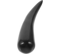 Toyvian Palo de Masaje de Cuerno Natural para Raspado Facial y Corporal, Herramienta Portátil para Masaje de Acupresión, Alivio Muscular y Circulación, Uso Profesional y Personal