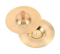 Toyvian Panderetas de Dedo de Platillos para Percusión Instrumentos de Percusión Fiestas Infantiles Prácticas de Batería y Bandas Musicales