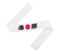 Toyvian Pañuelo Cabeza De Estilo Japonés Diadema Ninja Con Estampado De Kanji Adecuado Para Karate Entrenamiento Fiesta Adulto Cocinero Samurái