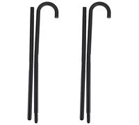 Toyvian Paquete de 2 Bastones de Mago Truco de Bastón de Mago Varita Telescópica de Mago Bastón de Accesorios de Bastón de