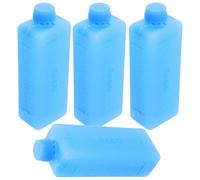 Toyvian Paquetes de Hielo Reutilizables 4 Piezas para Climatizador de Aire Portátil, Cajas de Hielo Mini Tamaño, Congelador Portátil para Camping y Oficina, Bloques de