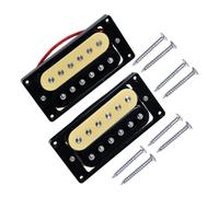 Toyvian Par Guitarra Electrica Pastilla De Guitarra Recoger La Guitarra Pastilla Humbucker Kit De Guitarra De Doble Cuello Humbucker Con Cara De Cebra Colocar Guitarra Eléctrica