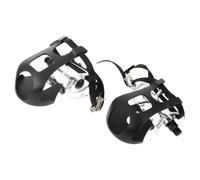 Toyvian para Bicicleta Estática de Aluminio Antideslizantes y Ergonómicos Compatibles Mayoría de Bicicletas de Ejercicio Set de R para Control y Comodidad