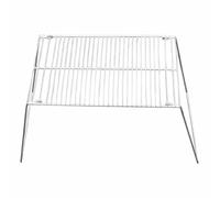 Toyvian Parrilla Portátil Plegable de Acero Inoxidable 304 Mini Parrilla para Barbacoa al Aire Libre Utensilio Compacto para Camping y Parque Tamaño 32X25X18 CM