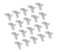 Toyvian Pasadores de Bloqueo Desmontables Plata 20 para Andamios en Acero Q235 Alta Capacidad de Carga para Aplicaciones Industriales y Sitios de Construcción