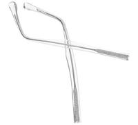Toyvian Patillas de Repuesto para Gafas en Resina y Metal, Resistentes Fina Manufactura, Ideales para Uso Personal y Reparación Profesional, Color Plata, 1 Par