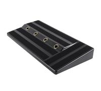 Toyvian Pedalera De De Guitarra Portátil Ultra Ligera Con Alimentación Oculta Soporte Para Pedales y Gestión De Cables Accesorio Para Músicos