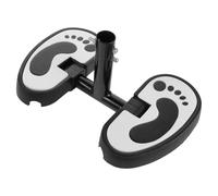 Toyvian Pedales de Triciclo Plástico Blanco Estabilidad Mejorada y Fácil Limpieza para Paseos al Aire Libre y Salidas Familiares