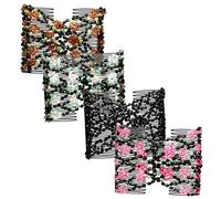 Toyvian Peinetas Dobles para Decorar Peinados Diseño Chic Accesorio de Plástico y Resina Estilo y Elegancia Varios estilos Cuentas Cabello Mujer y Niñas Varios estilos
