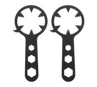 Toyvian Pelador de Maíz Manual 2 Piezas Negro Herramienta para Cocina Mango Largo Cortador de Granos de Maíz Rápido y Ergonómico Desgranadora para Mazorcas Hogar y Agricultura