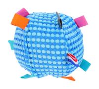 Toyvian Pelota de Juguete Chirriante para Perros con Cascabel el Interior Peluche Suave para Masticar para Cachorros y Interactivos Casa o Parque