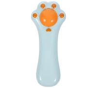 Toyvian Pelota Interactiva con Hierba Gatera para Gatos de Interior Juguete Lamible Estimulación con Peine Masajeador Azul Accesorio Seguro de ABS para Entretenimiento Felino