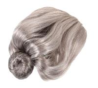Toyvian Peluca De Anciana Disfraz De Anciana Para Mujer Gafas Collar Kit De Cosplay De