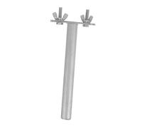 Toyvian Percha De Acero Inoxidable Plataforma para Jaula De Pájaros Ideal para Cacatúas Y Periquitos Soporte para Loros Palo para Rascar El Y Cuidar Las Uñas