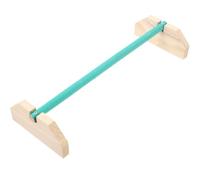 Toyvian Percha de Madera Estable para Loro y Gallina, Material Sintético Verde Soporte para Pies y Diseño Aleatorio, Juguete Divertido para Entrenamiento Varios Estilos