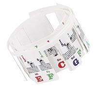 Toyvian Piano Keyboard Note Strip Para Principiantes Etiquetas De Notas Musicales No Adherentes Para Teclados De Teclas Guía De Introducción Al Piano Sin Daños